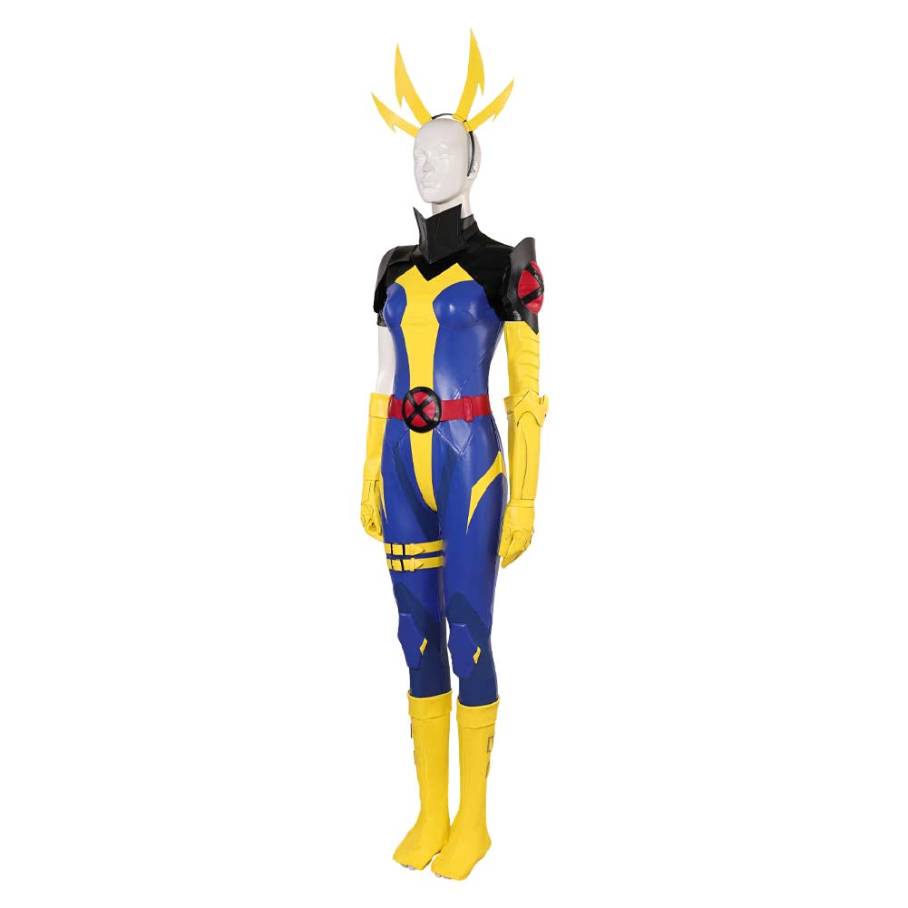 Rivals Magik Retro X-Uniform Jumpsuits Outfits Halloween Carnival Party Cosplay Costume