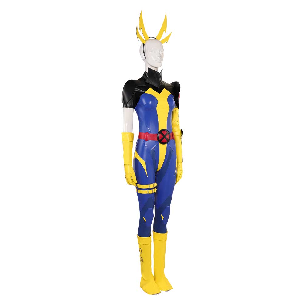 Rivals Magik Retro X-Uniform Jumpsuits Outfits Halloween Carnival Party Cosplay Costume