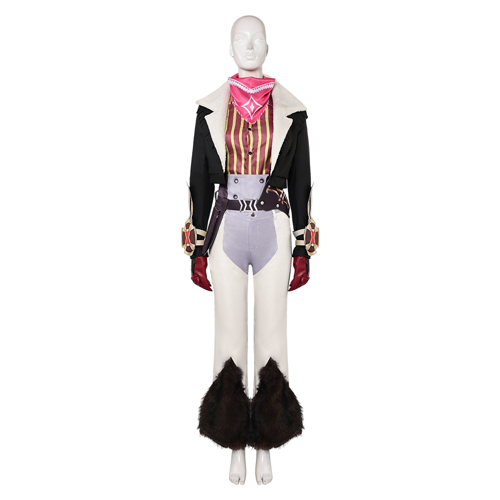 Rivals Black Widow Mrs. Barnes Cowgirl Outfits Fullset Halloween Carnival Cosplay Costume