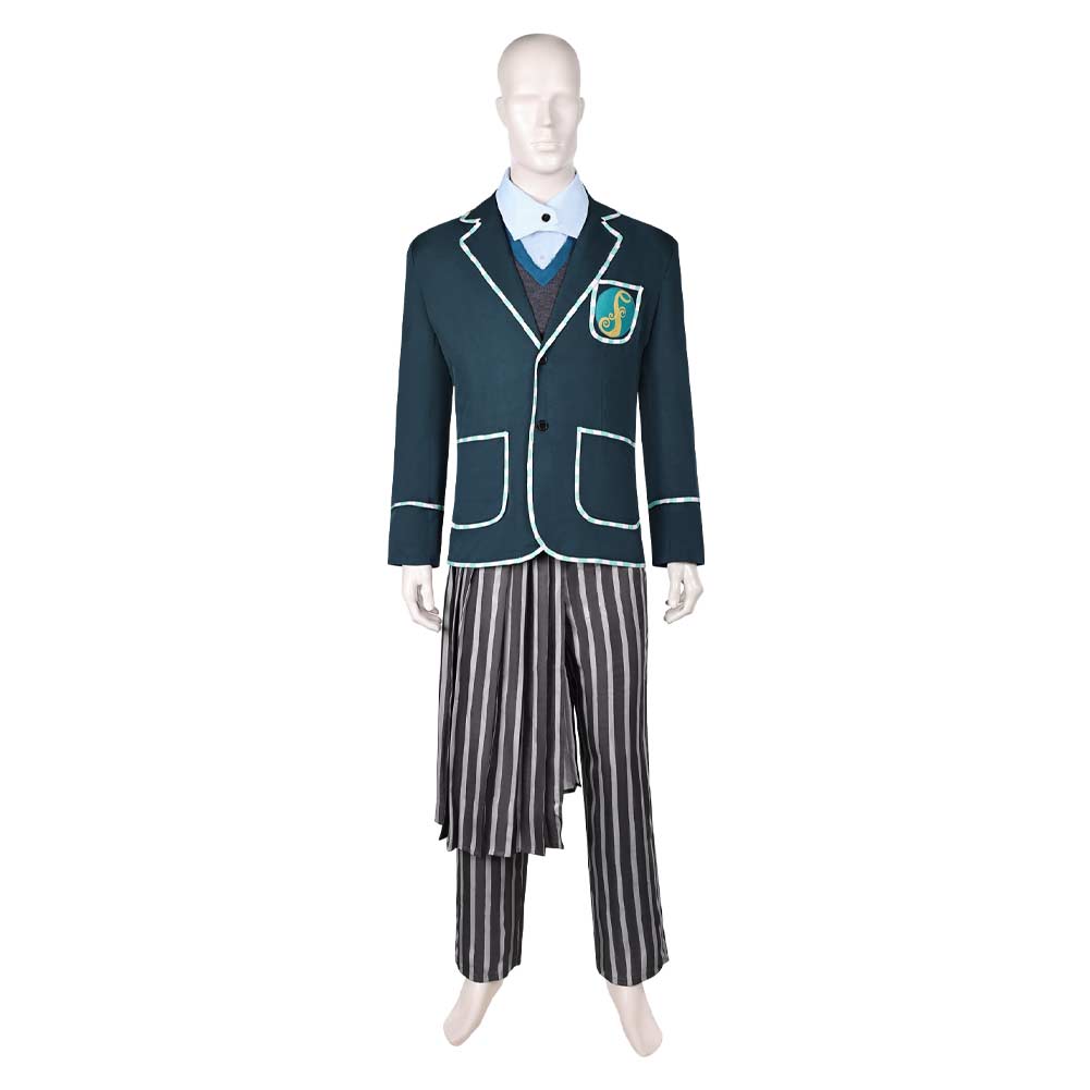 Wicked (2024) Pfannee School Uniform Outfits Halloween Carnival Cosplay Costume