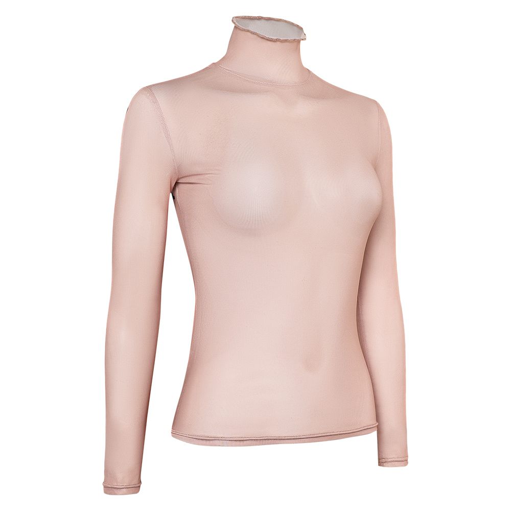 Arcane: League of Legends Vi Top Tattoo Printed Skin Tone Outfits Halloween Carnival Cosplay Costume