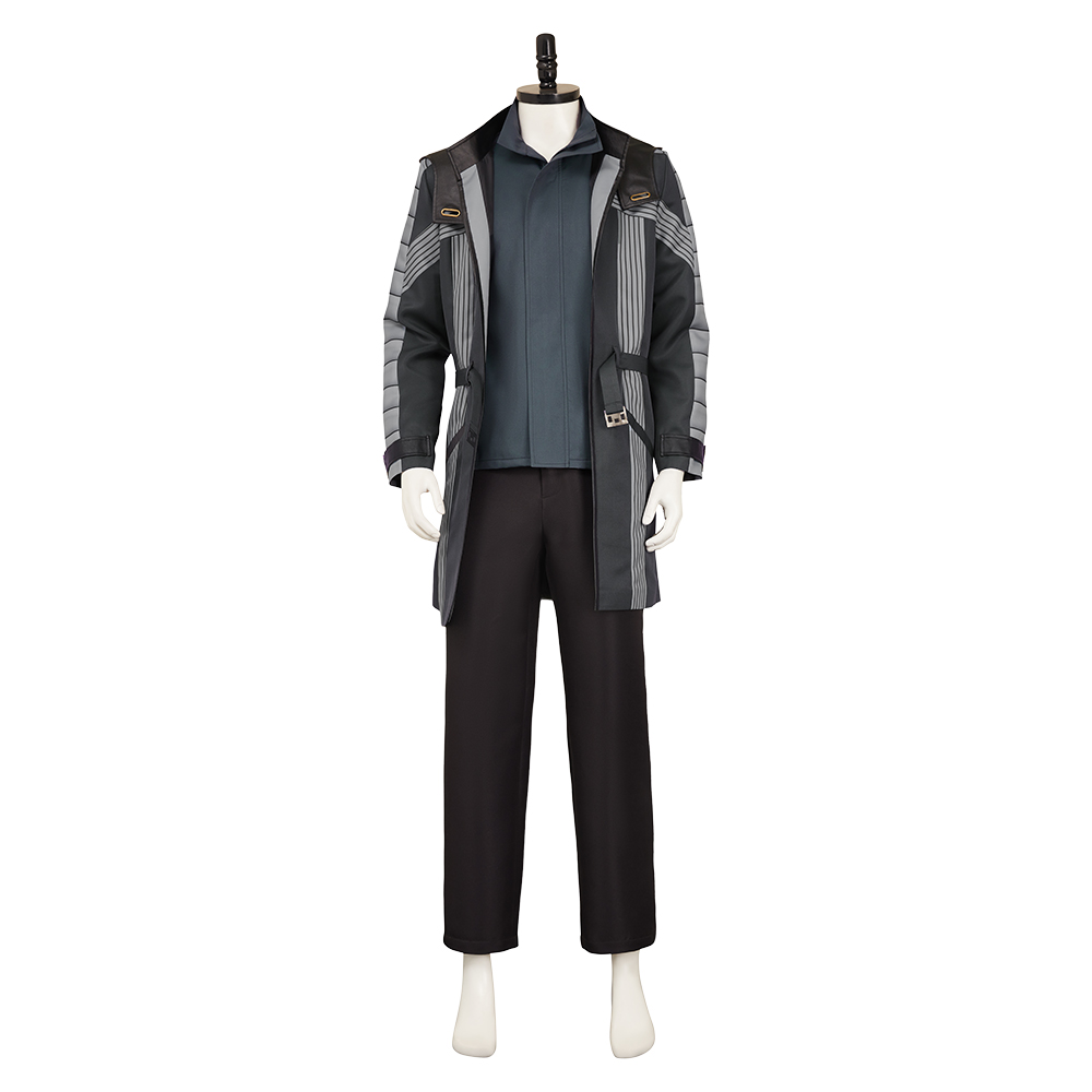 Andor Season 2 Cassian Andor Grey Coat Set Outfits Halloween Carnival Cosplay Costume