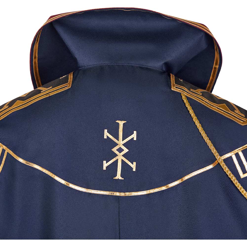 Arcane: League of Legends Season 2 Caitlyn Blue Cloak Outfits Halloween Carnival Cosplay Costume