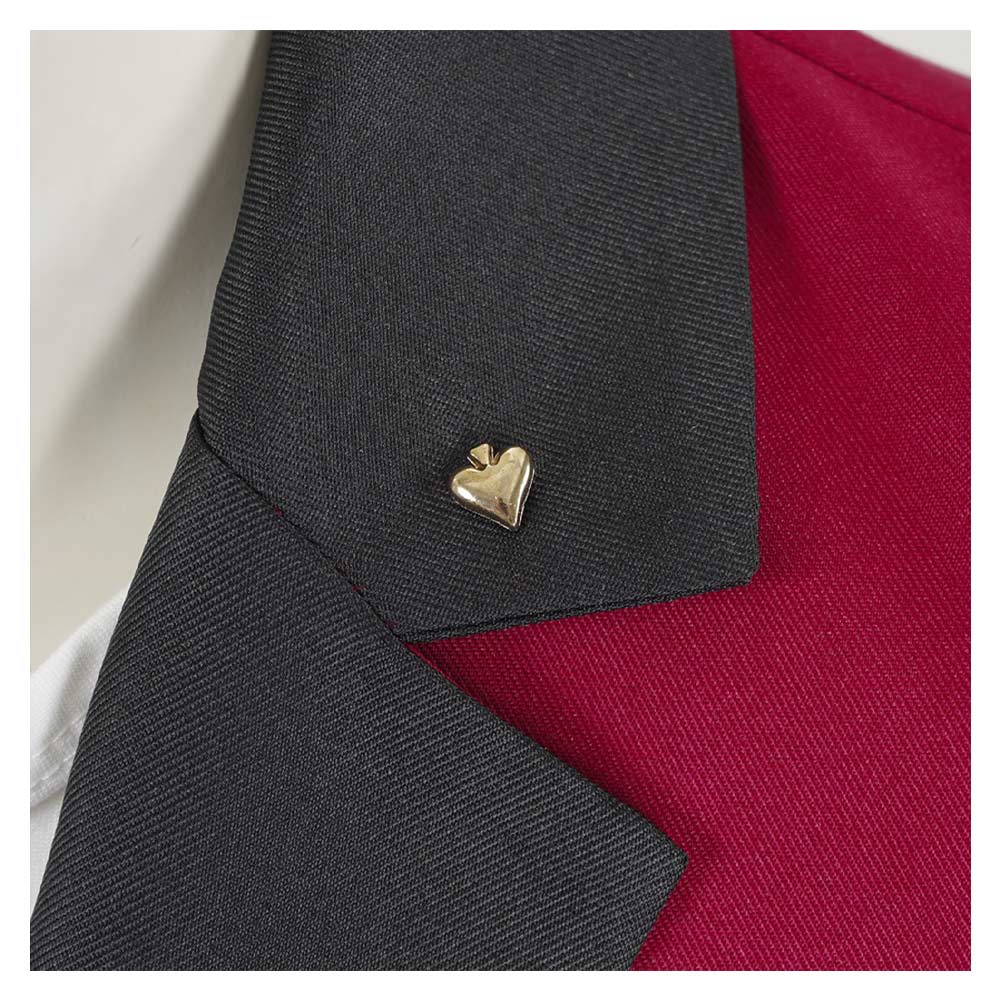 Bet (2025) Men Red School Uniform Outfits Halloween Carnival Cosplay Costume