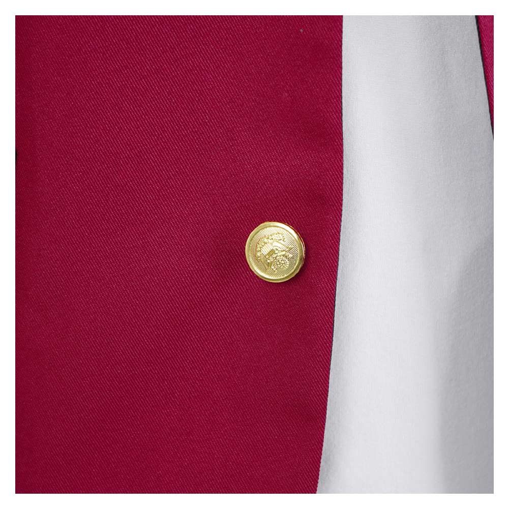 Bet (2025) Men Red School Uniform Outfits Halloween Carnival Cosplay Costume