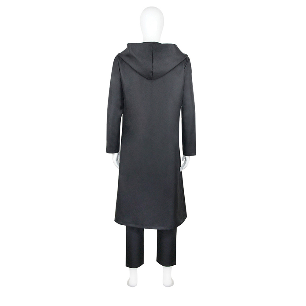 Solo Leveling Seong Jin woo Men Grey Coat Outfits Carnival Halloween Cosplay Costume