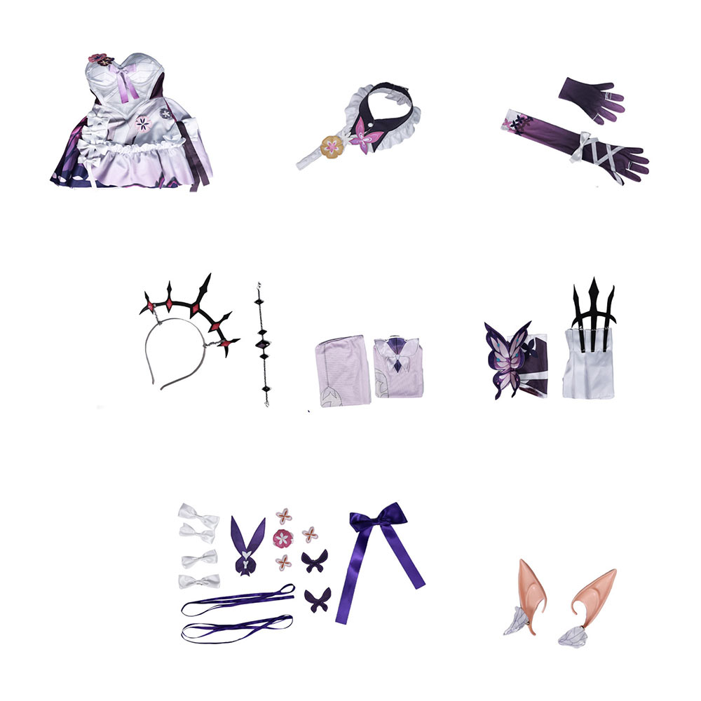 Honkai:Star Rail Castorice Fullset Outfits Halloween Carnival Party Cosplay Costume