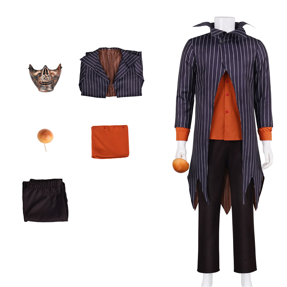 Dorohedoro Season 2 En Blue and Orange Outfit Halloween Carnival Cosplay Costume