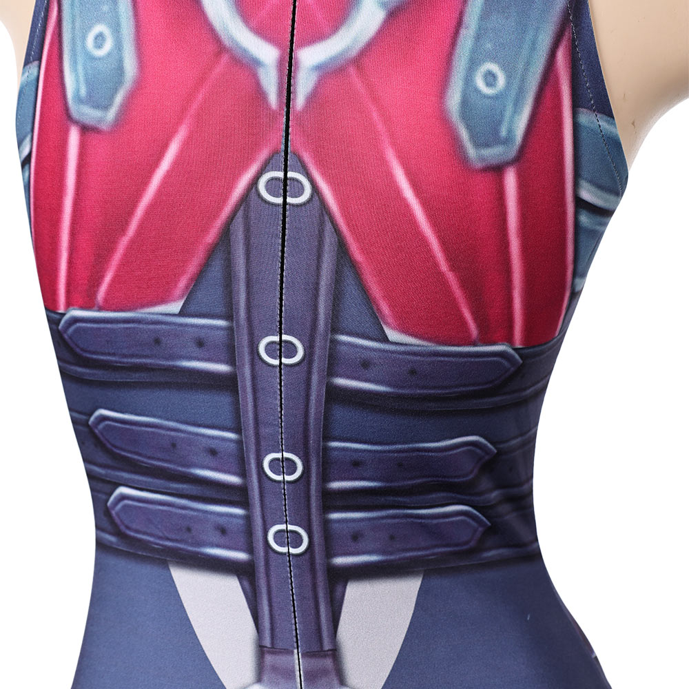 Rivals Invisible Woman Malice One Piece Swimsuit Outfits Halloween Carnival Cosplay Costume