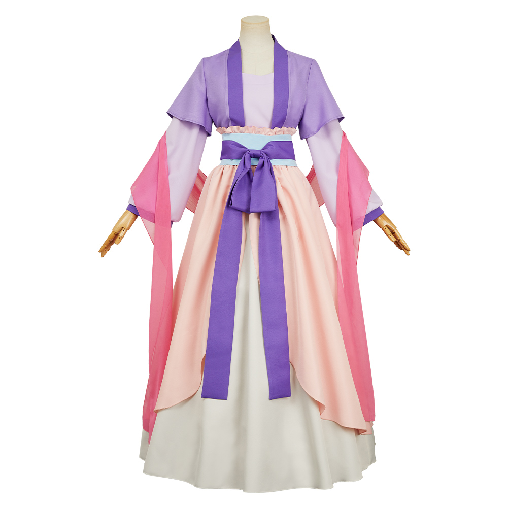 The Apothecary Diaries Season 2 Maomao Purple Hanfu Outfits Halloween Carnival Cosplay Costume