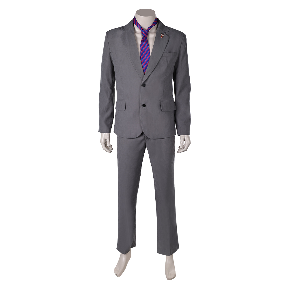 Daredevil: Born Again(2025) Kingpin Wilson Fisk Grey Suit Outfits Halloween Carnival Cosplay Costume