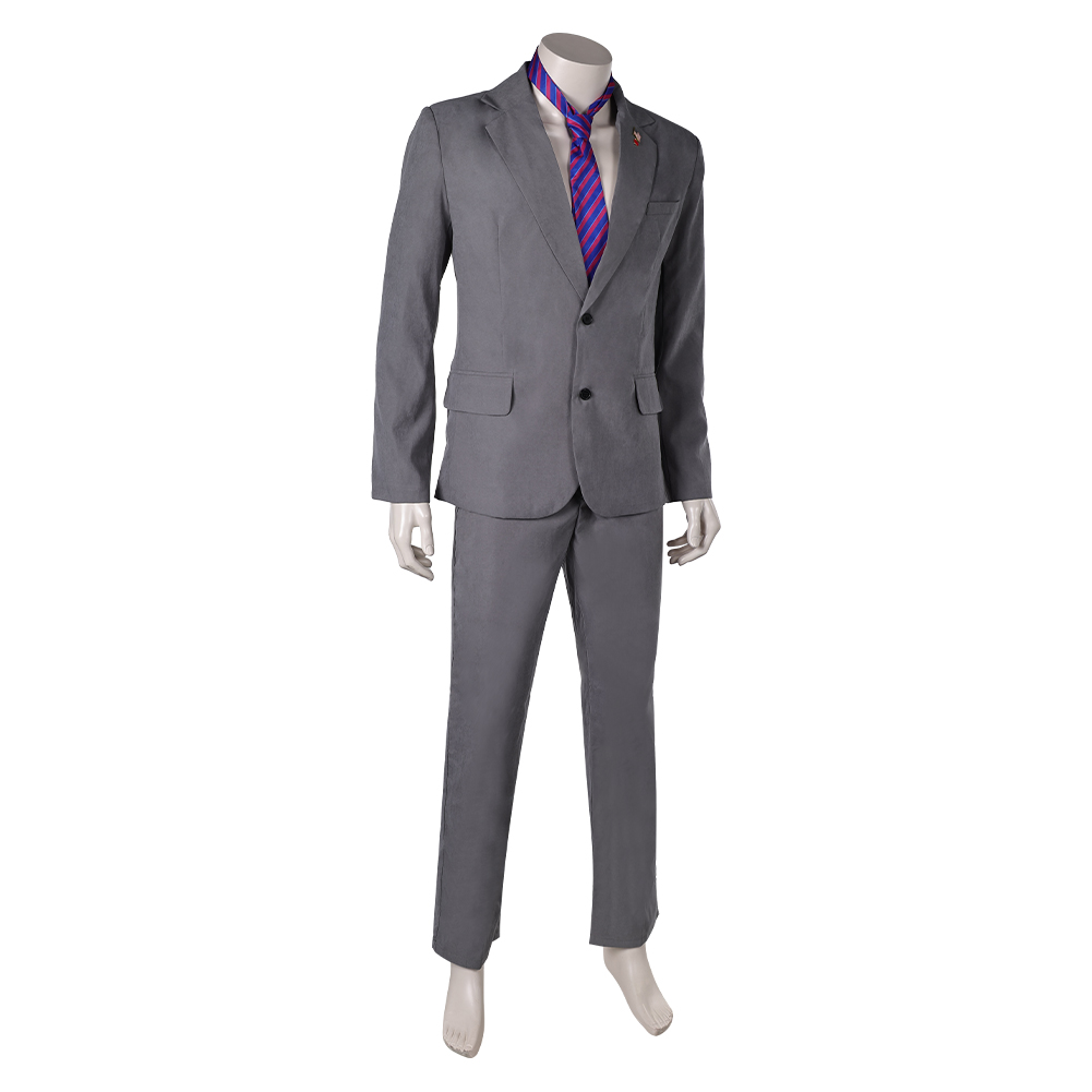 Daredevil: Born Again(2025) Kingpin Wilson Fisk Grey Suit Outfits Halloween Carnival Cosplay Costume