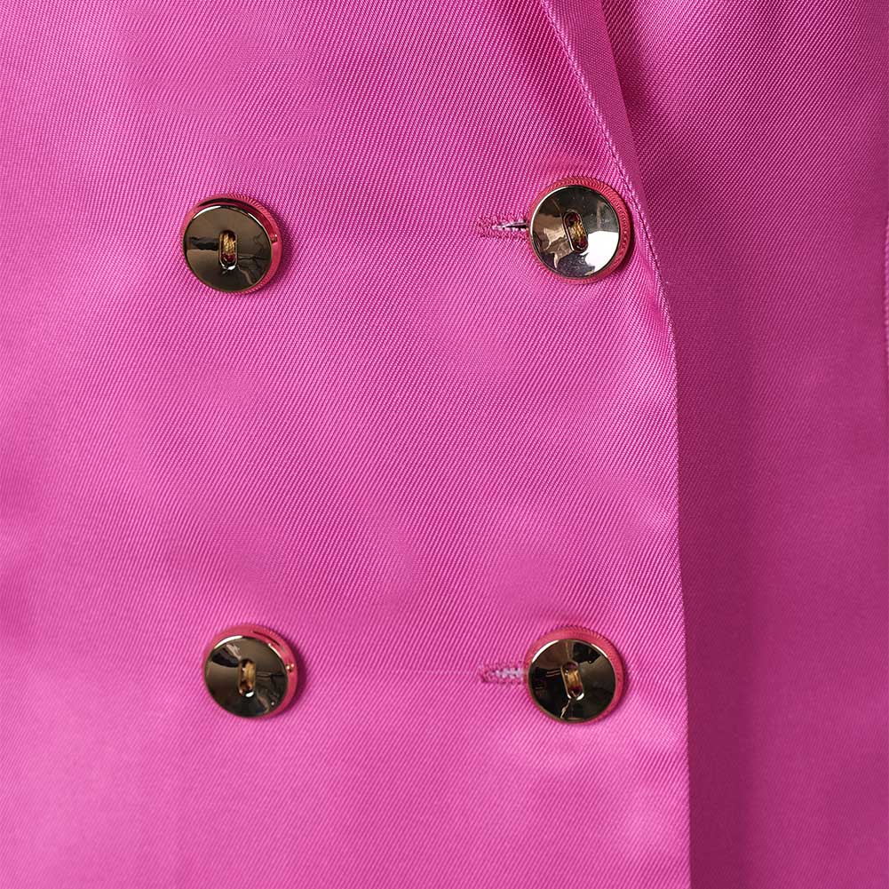 Harley Quinn Season 5 Harley Quinn Pink Coat Outfits Halloween Carnival Cosplay Costume