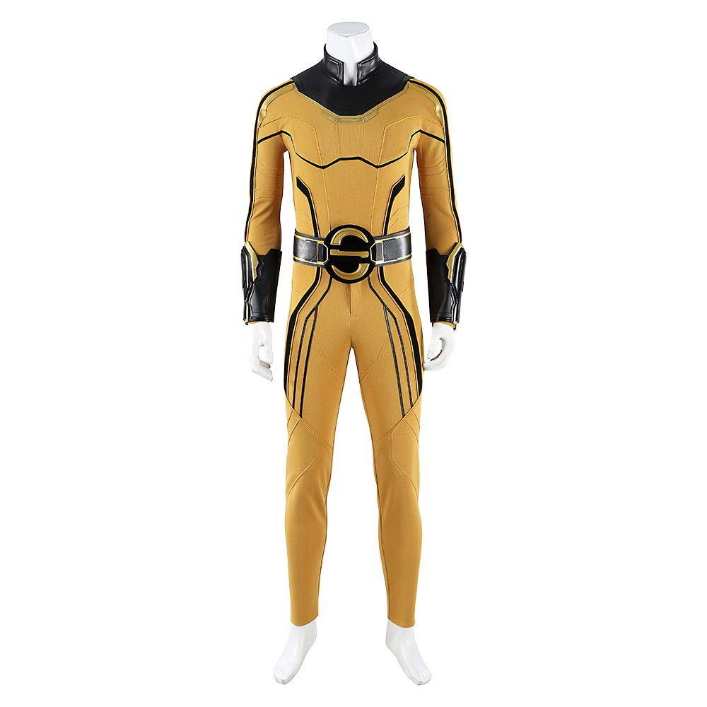 Thunderbolts (2025) Sentry Yellow Jumpsuits Outfits Halloween Carnival Cosplay Costume