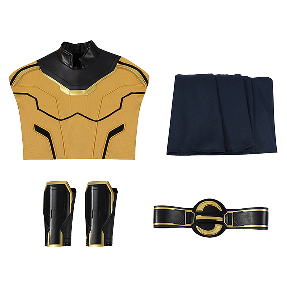 Thunderbolts (2025) Sentry Yellow Jumpsuits Outfits Halloween Carnival Cosplay Costume