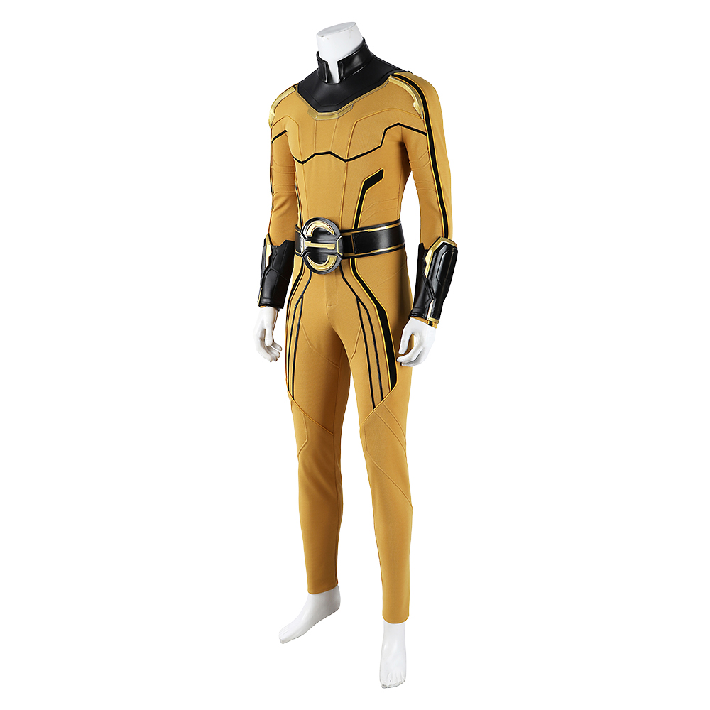 Thunderbolts (2025) Sentry Yellow Jumpsuits Outfits Halloween Carnival Cosplay Costume