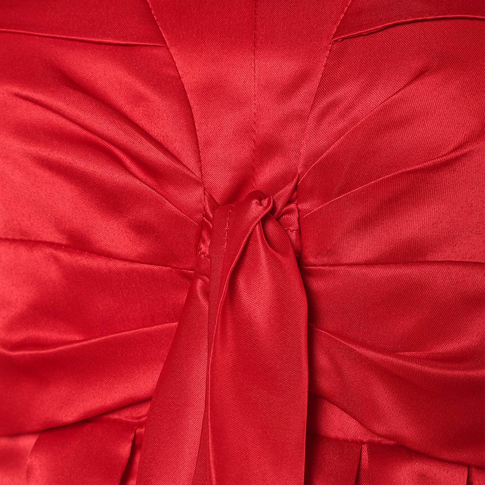 Freakier Friday Anna Coleman Red Gown Set Halloween Carnival Party Cosplay Costume