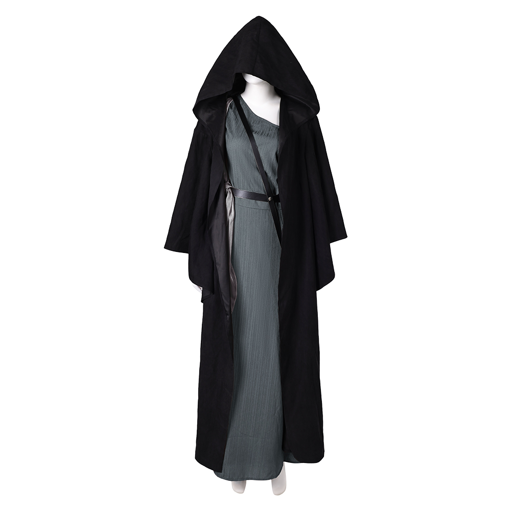 In the Lost Lands (2025）Gray Alys Women Grey Outfits Halloween Carnival Cosplay Costume