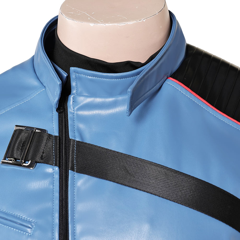 Thunderbolts(2025) Bucky Barnes Men Blue Outfits Halloween Carnival Cosplay Costume