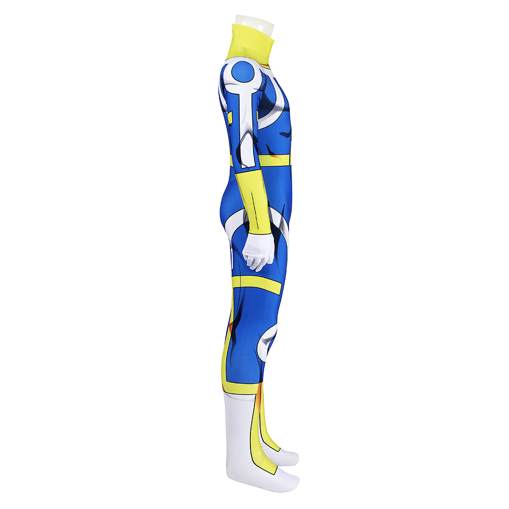 Invincible The Immortal Kids Children Blue Jumpsuits Halloween Carnival Party Cosplay Costume