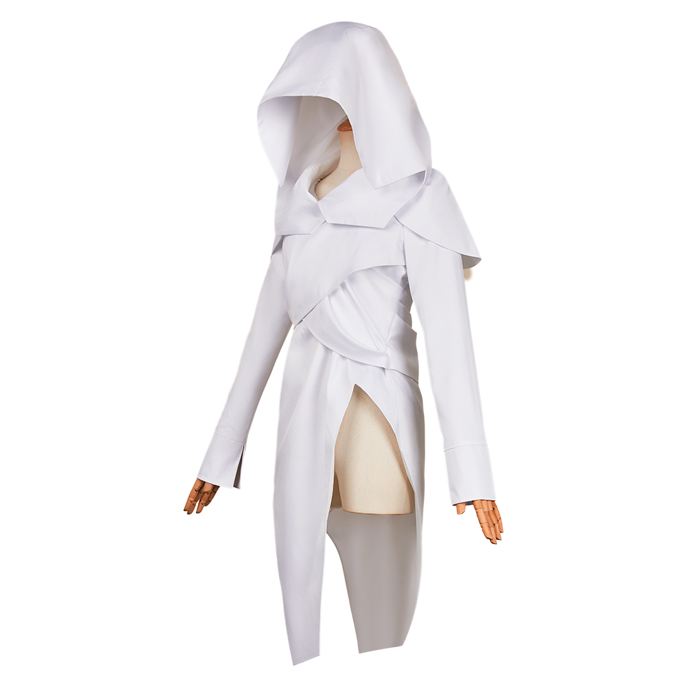 Arcane: League of Legends Season 2 Mel White Cloak Dress Outfits Halloween Carnival Cosplay Costume