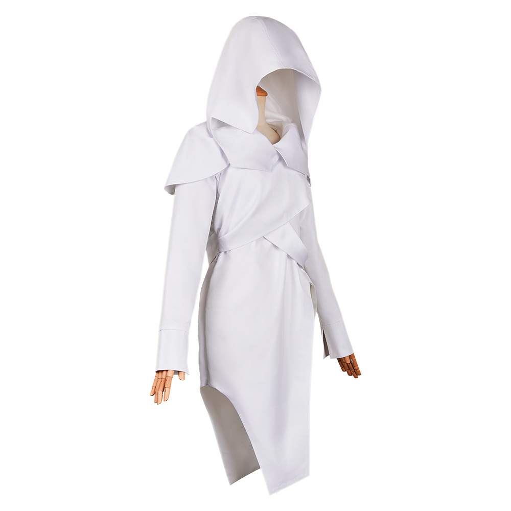 Arcane: League of Legends Season 2 Mel White Cloak Dress Outfits Halloween Carnival Cosplay Costume