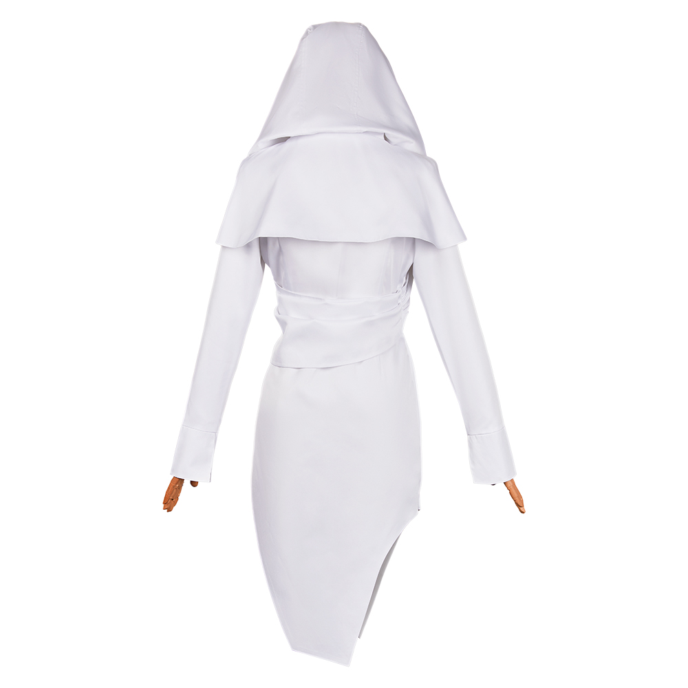 Arcane: League of Legends Season 2 Mel White Cloak Dress Outfits Halloween Carnival Cosplay Costume