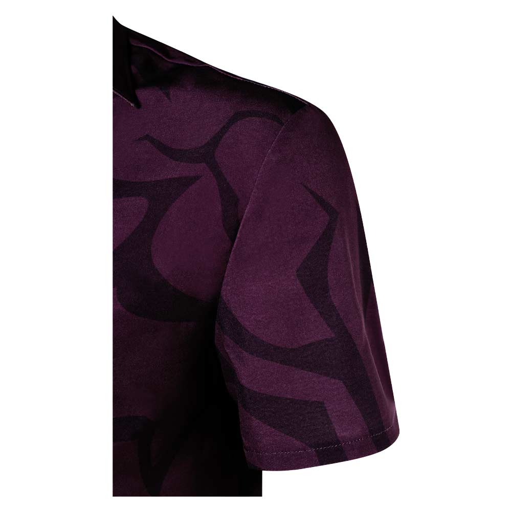 Kpop Demon Hunters Abby Men Demon Pattern Shirt Halloween Carnival Party Cosplay Costume