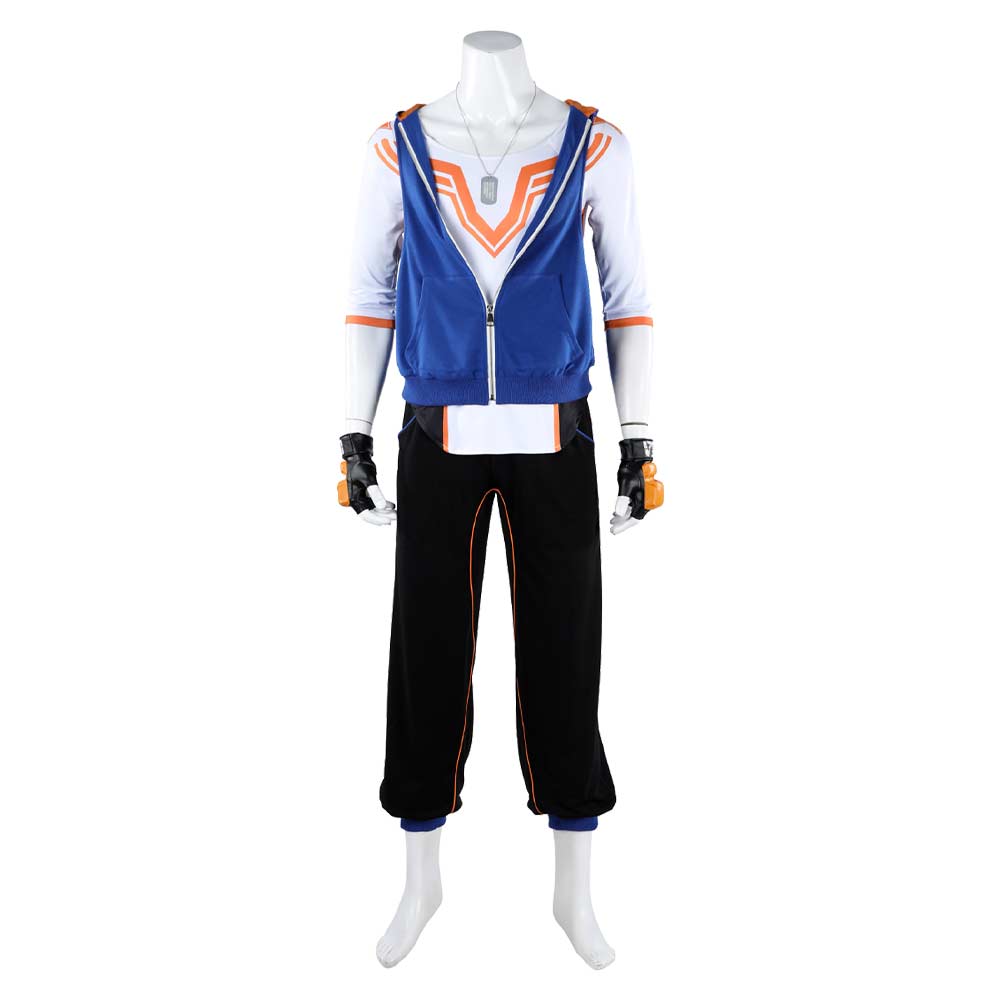 Street Fighter 6 Luke Outfits Halloween Carnival Cosplay Costume