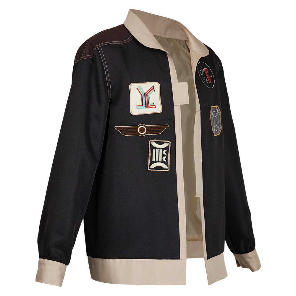 Skeleton Crew (2024) Kaybee Black Jacket Outfits Halloween Carnival Cosplay Costume
