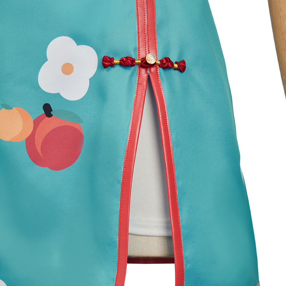 Toilet-bound Hanako-kun (2025) Nene Yashiro Green Cheongsam Outfits Halloween Cosplay Costume