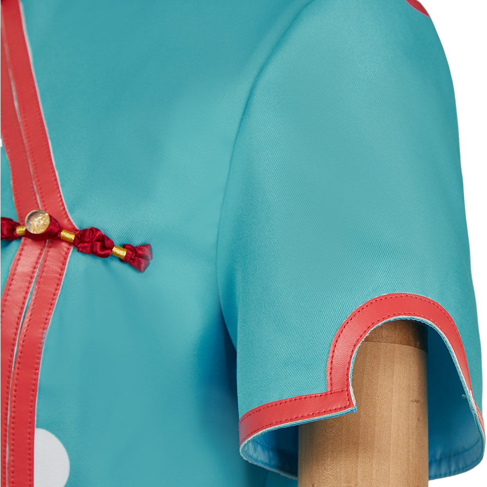 Toilet-bound Hanako-kun (2025) Nene Yashiro Green Cheongsam Outfits Halloween Cosplay Costume