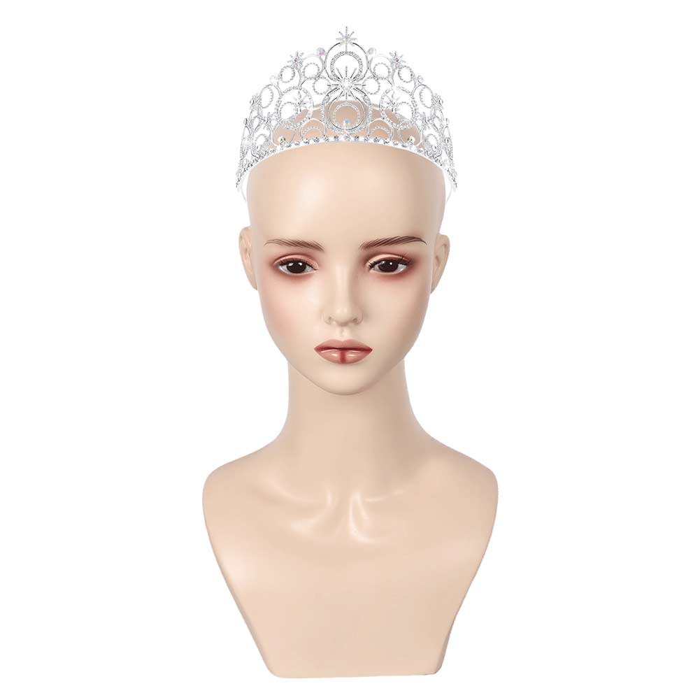 Wicked (2024) Glinda Crown Headband Halloween Carnival Costume Accessories