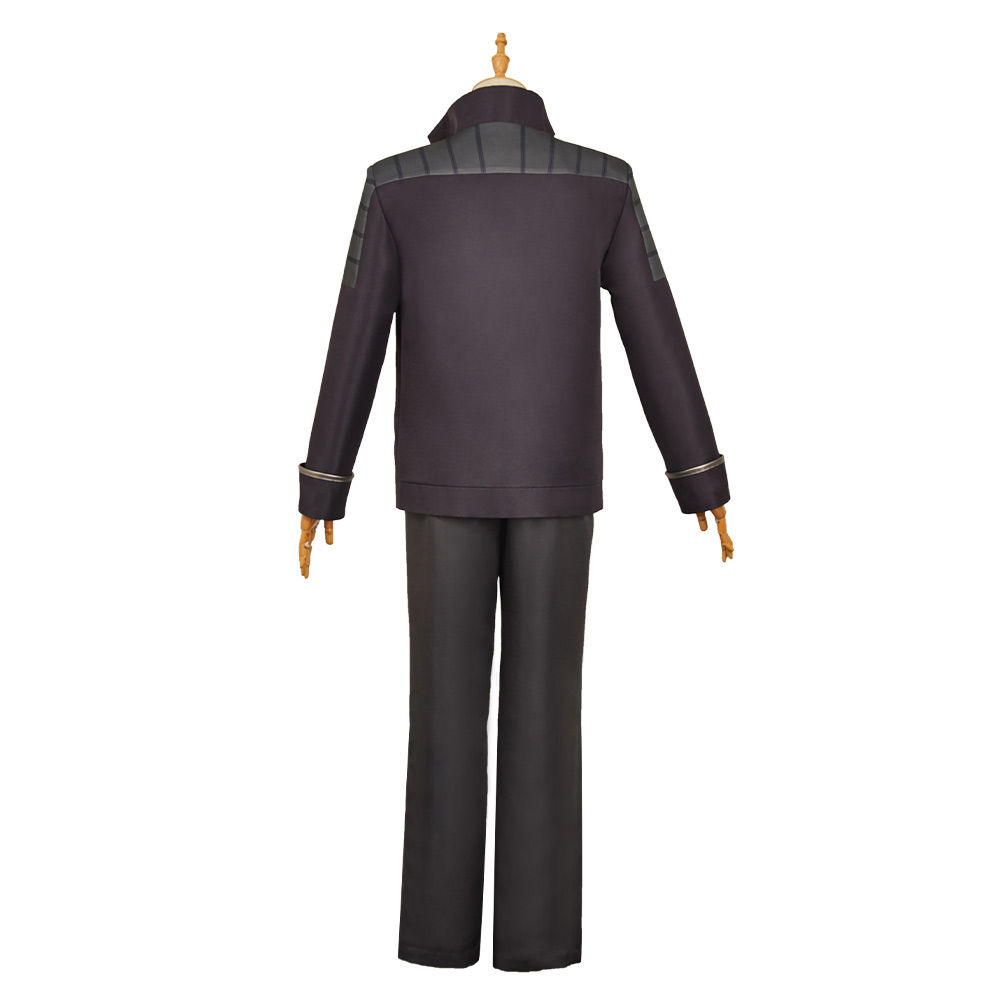 LAZARUS(2025) Axel Men Black Jacket Set Outfits Halloween Carnival Cosplay Costume