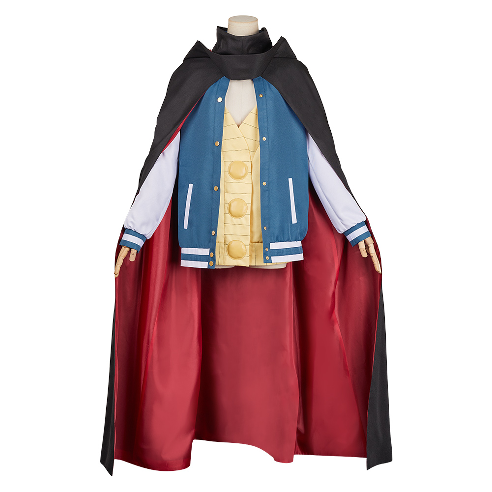 Dandadan Seiko Ayase Cape Jacket Fullset Outfits Halloween Carnival Cosplay Costume