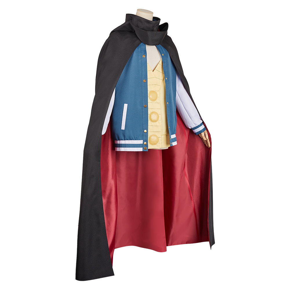 Dandadan Seiko Ayase Cape Jacket Fullset Outfits Halloween Carnival Cosplay Costume