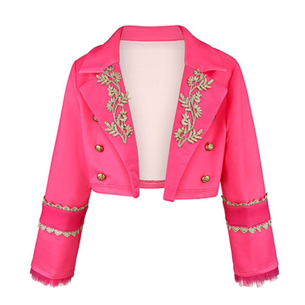 Descendants Pink Kids Children Pink Dress Outfits Halloween Carnival Cosplay Costume