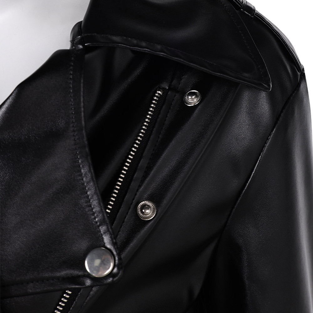 Daredevil: Born Again(2025) Karen Page Leather Jacket Outfits Halloween Carnival Cosplay Costume