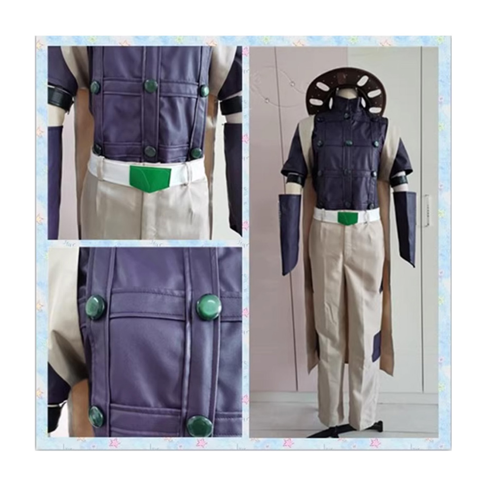 JoJo‘s Bizarre Adventure:Steel Ball Run Gyro Zeppeli Outfits Halloween Carnival Cosplay Costume