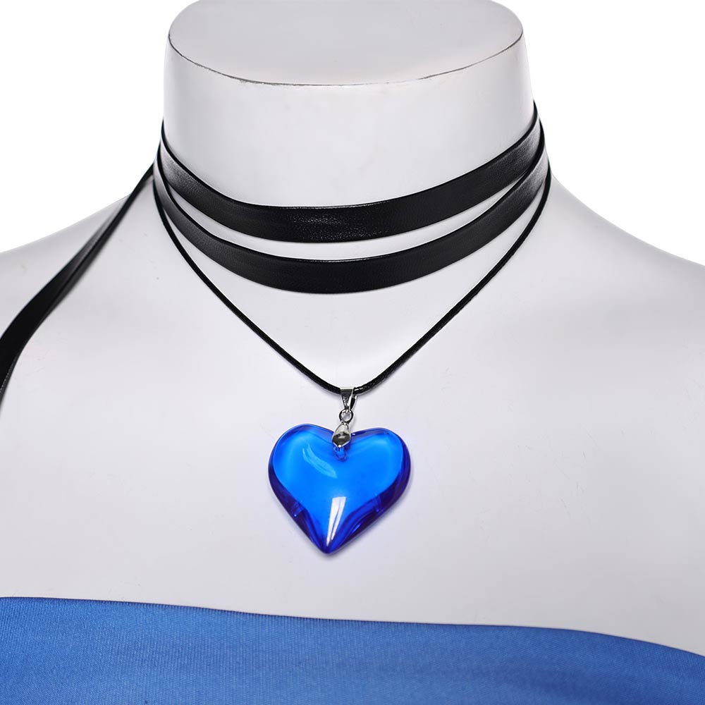 Overwatch D.VA Fearless Women Blue Top Pants Outfits Halloween Carnival Cosplay Costume