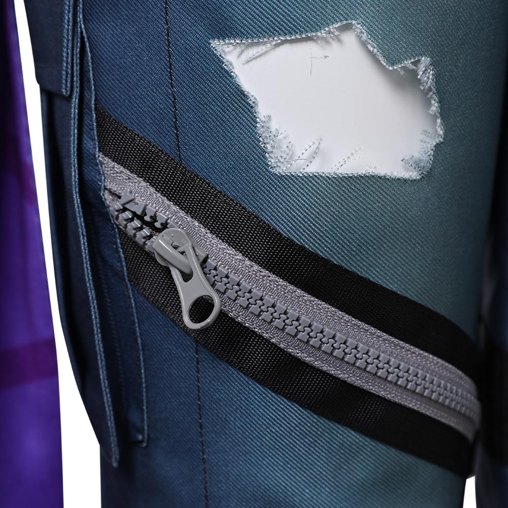 Overwatch D.VA Fearless Women Blue Top Pants Outfits Halloween Carnival Cosplay Costume