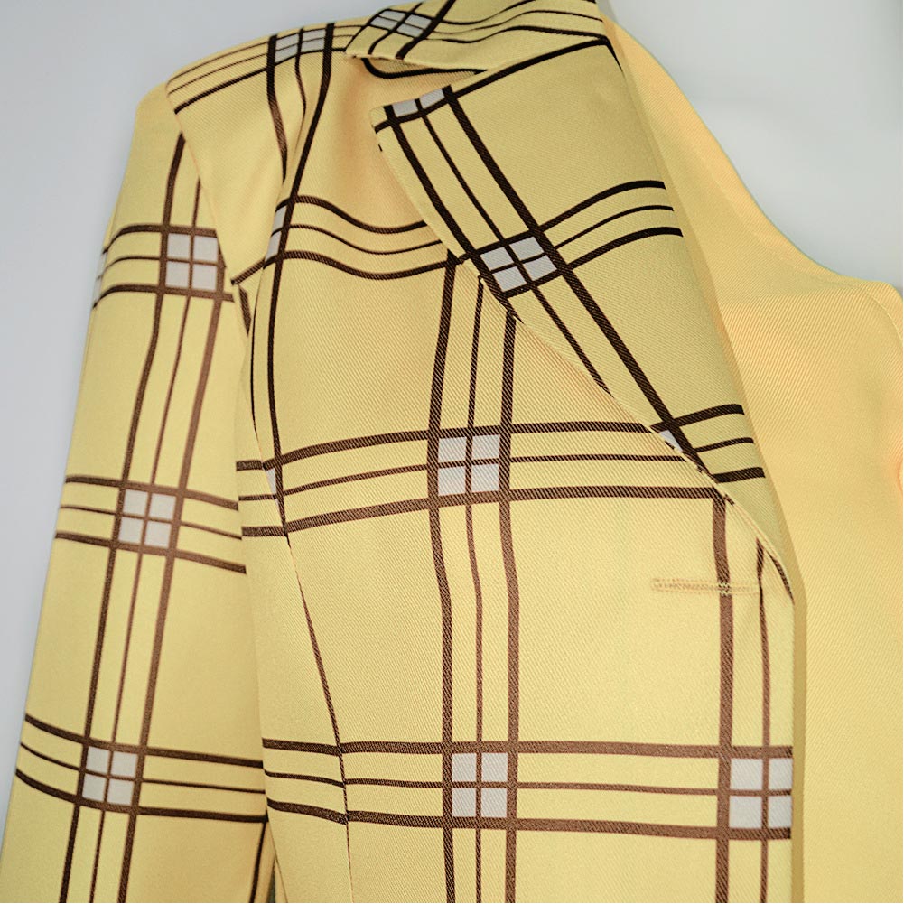 Clueless Cher Horowitz Yellow Uniform Suit Outfits Halloween Carnival Cosplay Costume