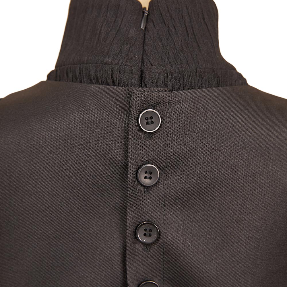 Wicked For Good Child Elphaba Kids Black Dress Halloween Carnival Cosplay Costume