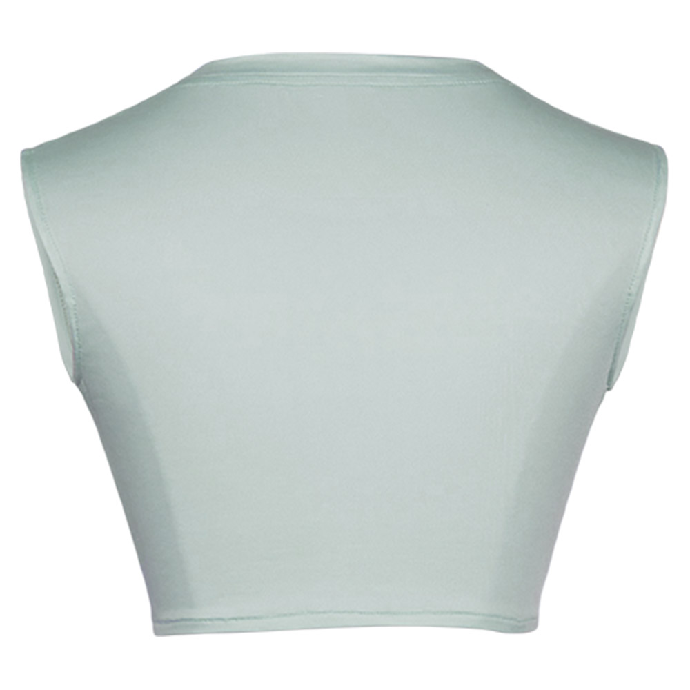 The Substance (2024) Sue Blue Tank Top Outfits Halloween Carnival Cosplay Costume