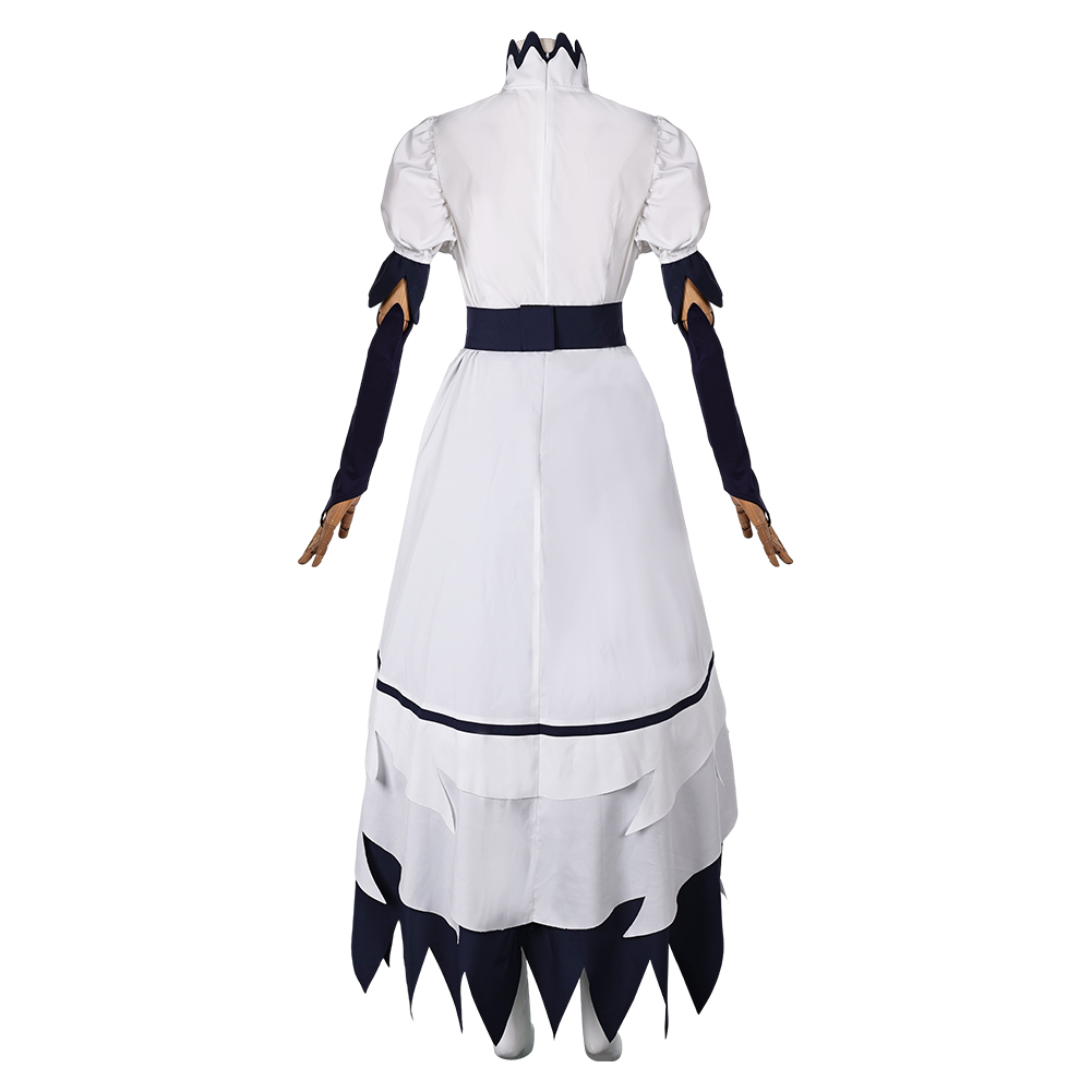 Helluva Boss Stella White Dress Outfits Halloween Carnival Cosplay Costume