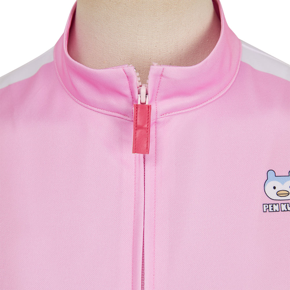 Medalist Yuitsuka Inori Pink Sportswear Jacket Outfits Halloween Carnival Cosplay Costume