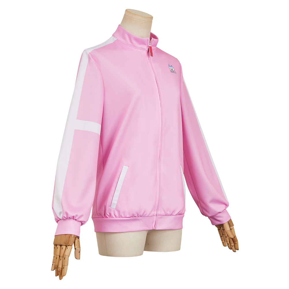 Medalist Yuitsuka Inori Pink Sportswear Jacket Outfits Halloween Carnival Cosplay Costume