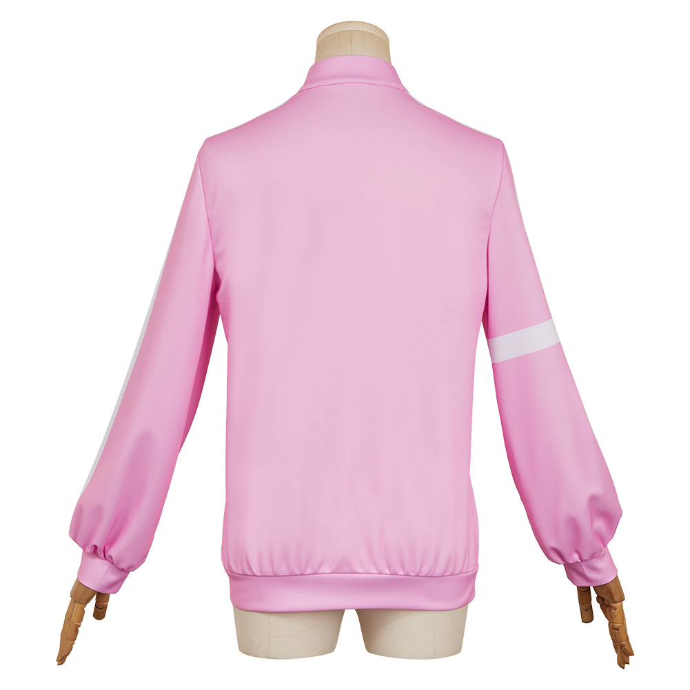 Medalist Yuitsuka Inori Pink Sportswear Jacket Outfits Halloween Carnival Cosplay Costume
