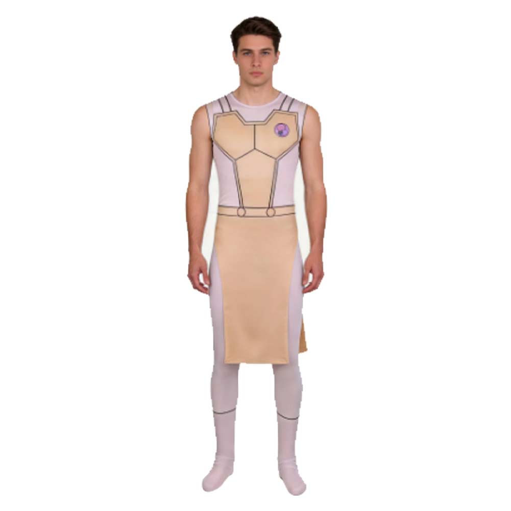 Invincible Thaedus Yellow Jumpsuit Outfits Halloween Carnival Cosplay Costume