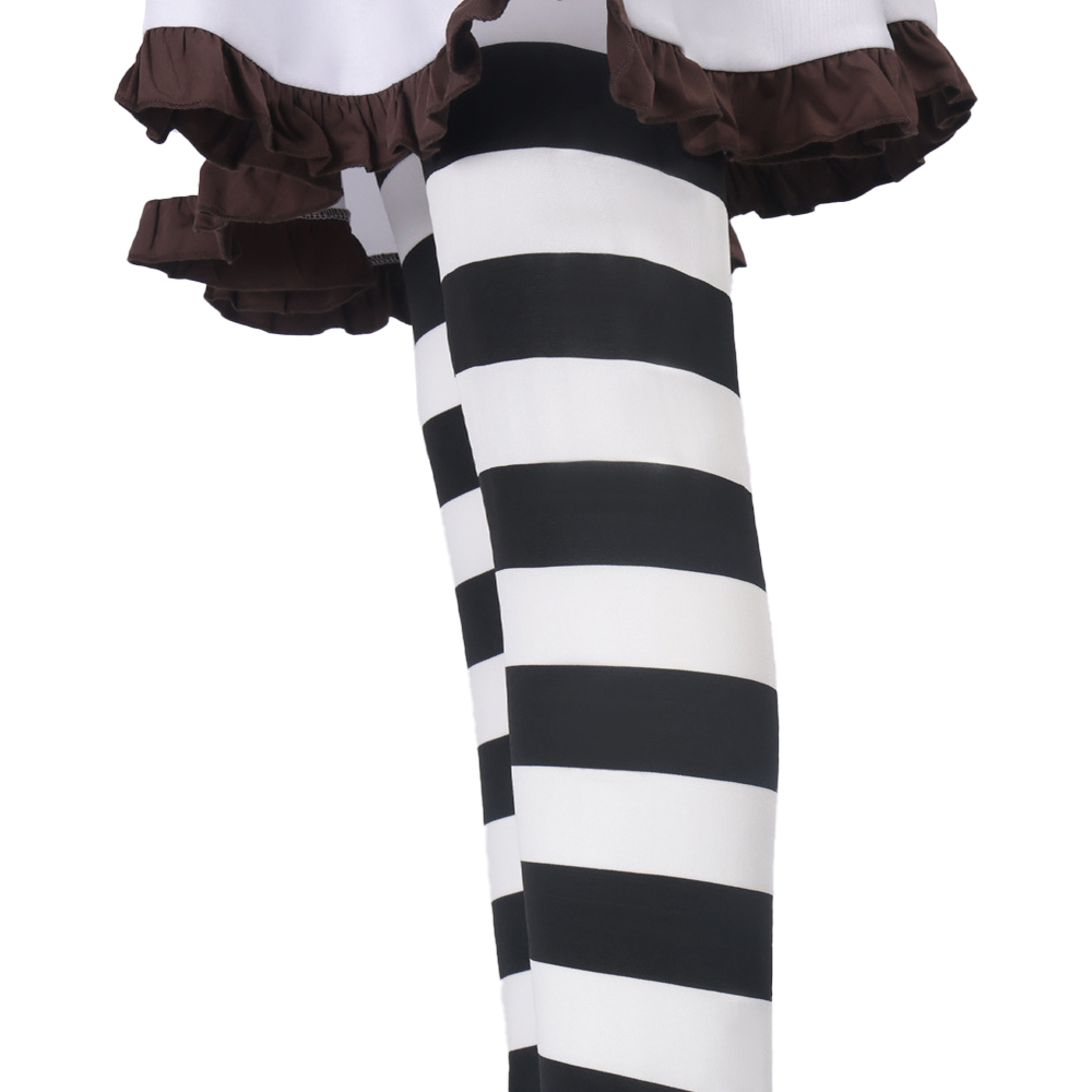 Charlie and the Chocolate Factory Chocolate Women Dress Outfit Halloween Carnival Cosplay Costume